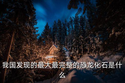 重慶市合川區恐龍化石發掘，中國最完整的恐龍化石出現在什么地方