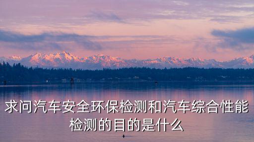 天津市汽車環保檢查，小汽車年審加環保檢測一共多少錢
