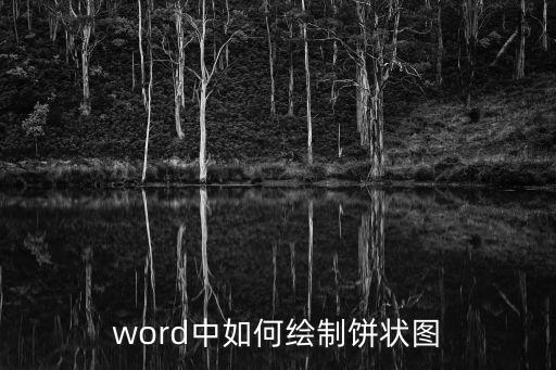 word中如何繪制餅狀圖