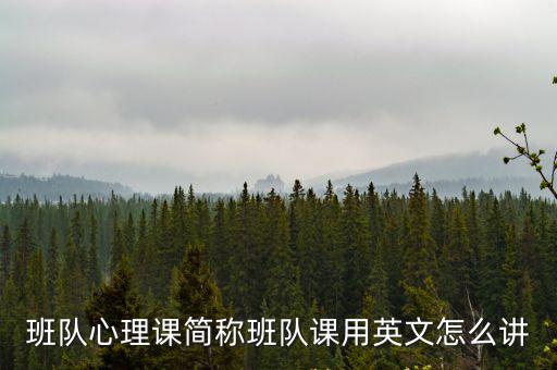 心理課的英文，誰知道心理學的英語怎么說