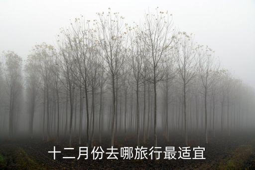 十二月份去哪旅行最適宜