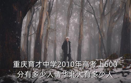 重慶育才中學2010年高考上600分有多少人清華北大有多少人