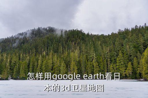 谷歌地圖3d實景地圖在線觀看，谷歌地圖3d衛星圖片是現拍的嗎 是在線的嗎 還是以前的地圖