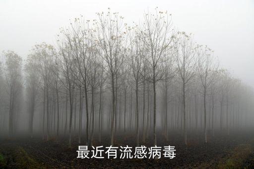 最近有流感病毒