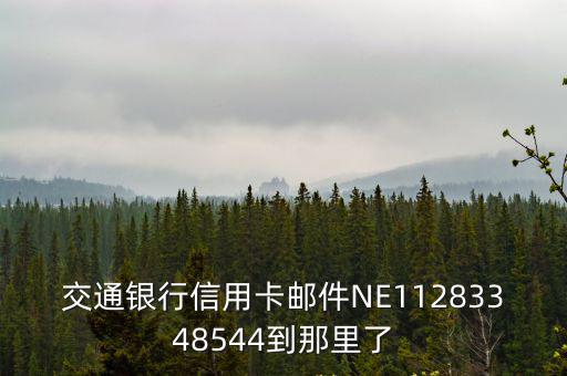 成都市郫縣礦用勾花網，交通銀行信用卡郵件NE11283348544到那里了