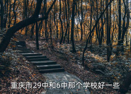 2017年重慶市29中排名，重慶市29中和6中那個學校好一些