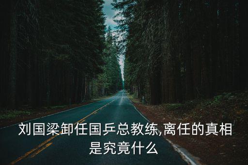 劉國梁事件,劉國梁退役曾任中國乒乓球隊主教練