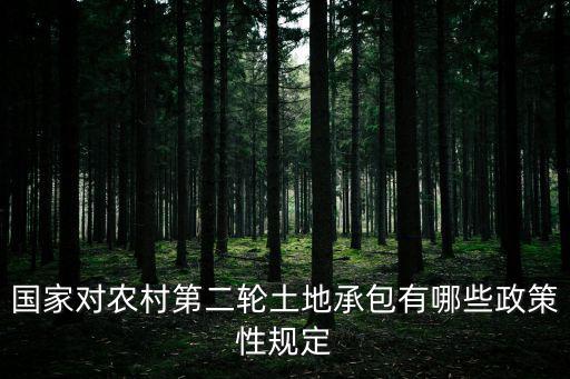 重慶市第二輪土地承包文件，第二輪農(nóng)村土地承包法