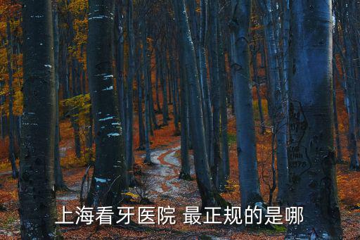 上海看牙醫(yī)院 最正規(guī)的是哪