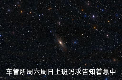 重慶市人和車管所周六上班不，重慶人和車管所星期六上班嗎