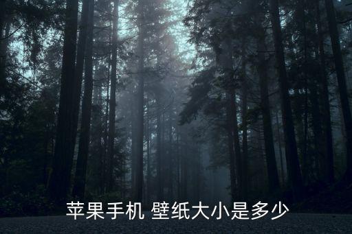 蘋(píng)果壁紙高清圖片,蘋(píng)果手機(jī)壁紙分辨率及尺寸推出最新版本
