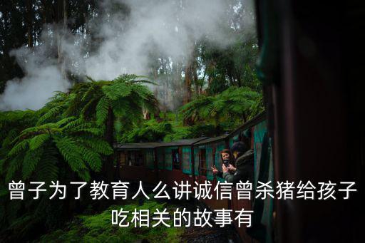 曾子殺豬的故事，曾子殺豬的故事簡寫
