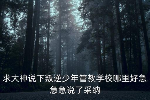青少年叛逆軍事化管理學(xué)校，青春期叛逆少年去哪里讀最好