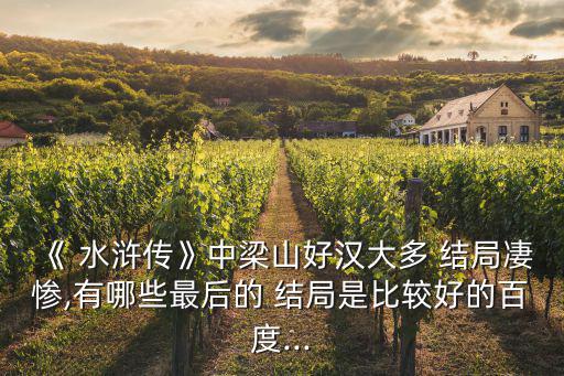 水滸人物結(jié)局,祭祭宋江等人后兩人都白死