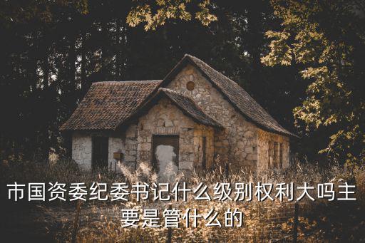 市國資委紀委書記什么級別權利大嗎主要是管什么的
