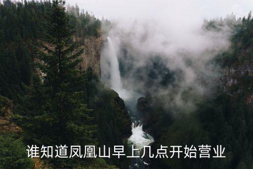 成都市鳳凰山公墓開園時間，誰知道鳳凰山早上幾點開始營業
