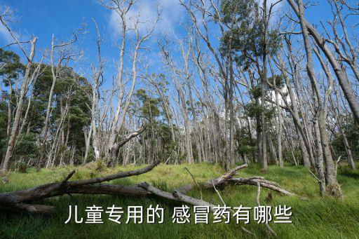 兒童專用的 感冒藥有哪些