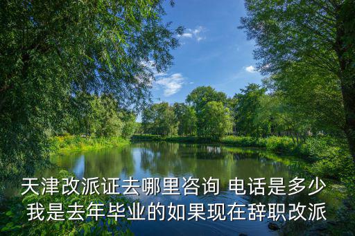 天津改派證去哪里咨詢 電話是多少 我是去年畢業(yè)的如果現(xiàn)在辭職改派