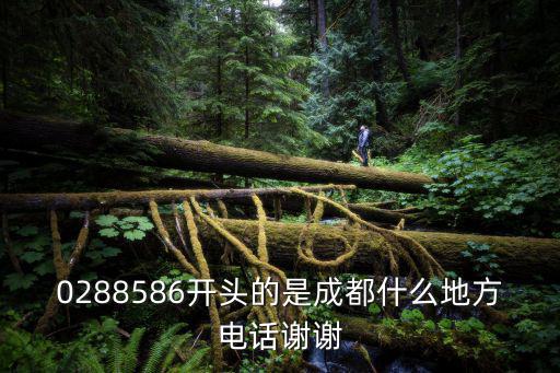 0288586開頭的是成都什么地方電話謝謝