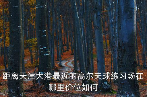 距離天津大港最近的高爾夫球練習場在哪里價位如何