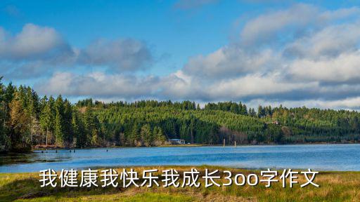 我健康我快樂我成長3oo字作文