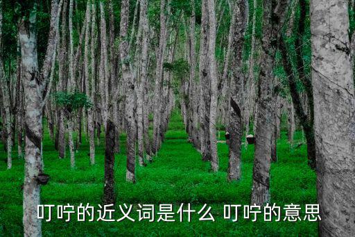 叮嚀的近義詞是什么 叮嚀的意思