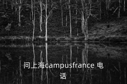 問上海campusfrance 電話