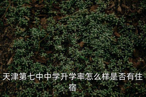 天津第七中中學(xué)升學(xué)率怎么樣是否有住宿