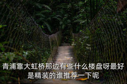 上海虹橋附近新樓盤，上海有沒有便宜點靠近虹橋機場的房子