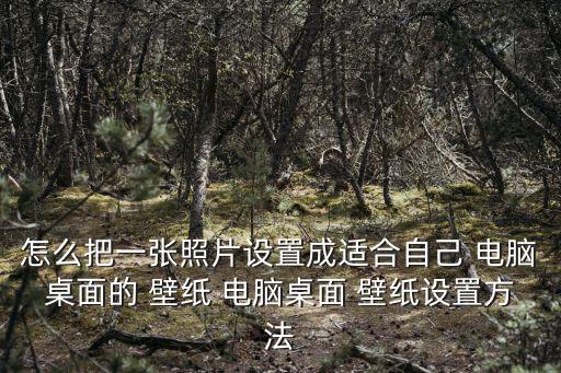 圖片壁紙電腦,如何設(shè)置電腦壁紙為無目的地?