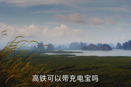 高鐵可以帶充電寶嗎