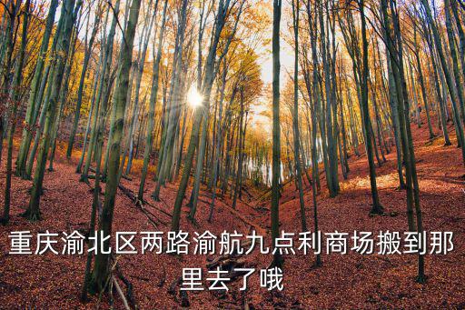重慶市渝北區(qū)新修的商場(chǎng)，重慶渝北區(qū)購(gòu)物的商場(chǎng)有哪些