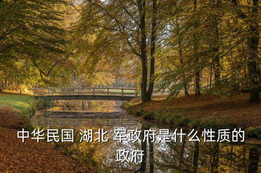 湖北軍政府,湖北軍政府是資產階級革命政權之一