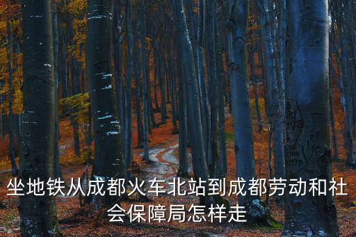 坐地鐵從成都火車北站到成都勞動(dòng)和社會(huì)保障局怎樣走