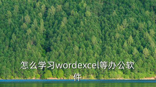 電腦辦公軟件學習，想自學電腦辦公軟件要如何去學要買什么書好