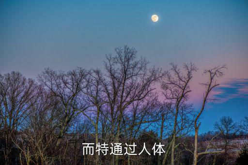而特通過人體
