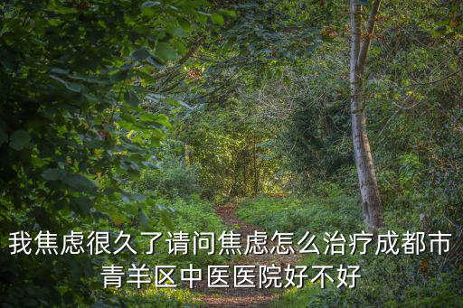 我焦慮很久了請問焦慮怎么治療成都市青羊區中醫醫院好不好