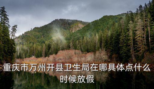 重慶市萬州開縣衛(wèi)生局在哪具體點什么時候放假