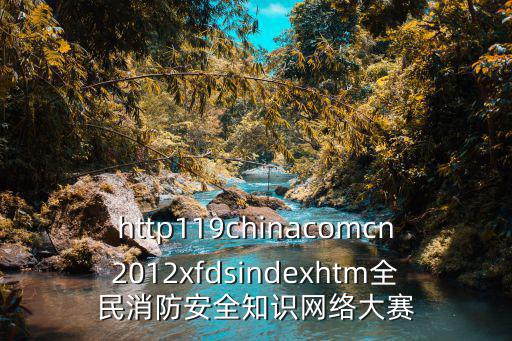 重慶市暑期消防安全登錄入口，http119chinacomcn2012xfdsindexhtm全民消防安全知識網絡大賽