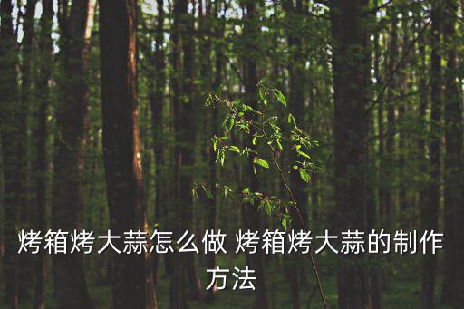 烤箱烤大蒜怎么做 烤箱烤大蒜的制作方法