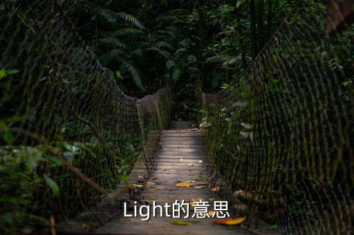 light什么意思，light是什么意思