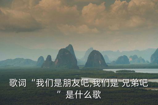 我親愛的兄弟,跟隨你是我生命的意義和驕傲