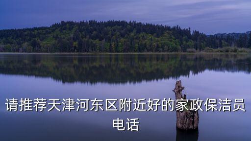 請推薦天津河東區附近好的家政保潔員電話