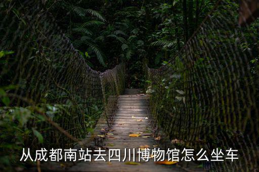 從成都南站去四川博物館怎么坐車