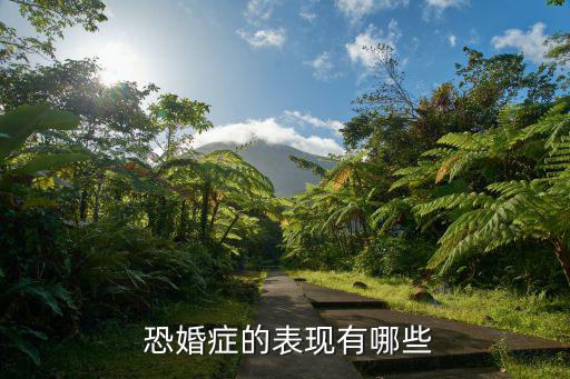  恐婚癥的表現(xiàn)有哪些