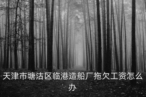 天津市船廠現狀，天津市的船廠就業怎么樣