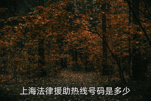 上海律師法律援助中心電話，法律援助中心電話號(hào)碼是多少