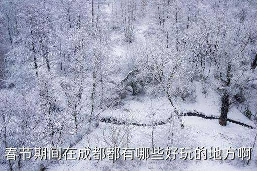 成都市過春節(jié)好去處，春節(jié)想去成都耍推薦幾個(gè)好地方