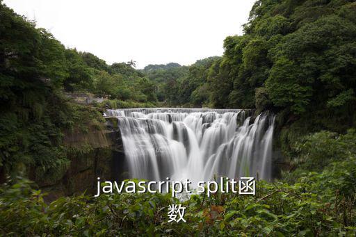 javascript split函數
