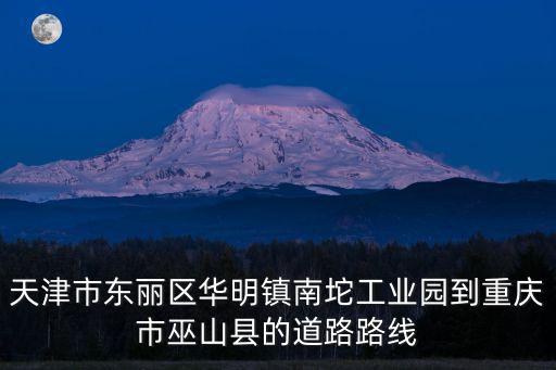 天津市南坨工業園，南坨工業園屬于哪個社區